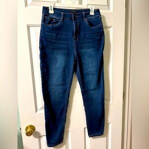 Forever 21 Dark Blue Skinny Jeans